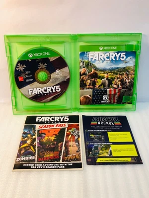 $6.99 • Buy Xbox One Far Cry Farcry 5 Mint Disc Very Good Cond + Manuals OZ Seller H61