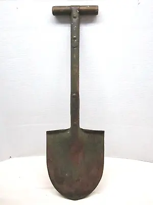 Vintage 1940's US Army T-Handle Trench Shovel Spade • $120