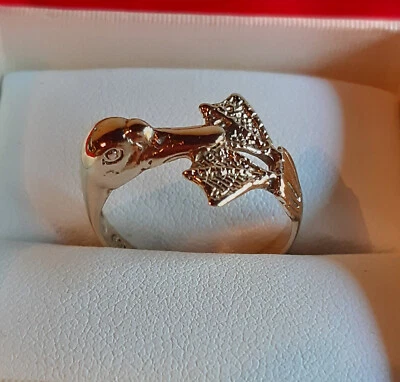 9ct 375 Yellow Solid Gold Dress Ring - Antique Victorian Ex Condition • $235