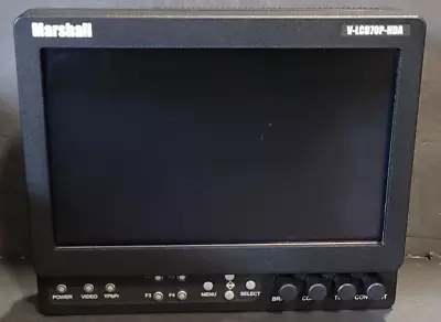 AS IS Marshall 7  V-LCD70P-HDA SL  Field Monitor • $101