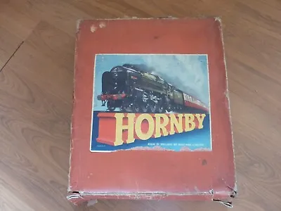 Vintage Hornby  0 Gauge Goods Set 55 Clockwork • £38.95