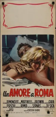 LOVE IN ROME Un Amore A Roma Italian Locandina Movie Poster MYLENE DEMONGEOT • $100