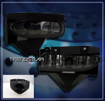 1999-2004 Ford Mustang Bumper Smoke Fog Lights Lamp 2000 2001 2002 2003 Base Set • $30.95