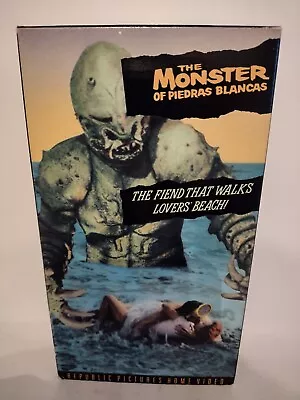 The Monster Of Piedras Blancas (VHS 1990) Les Tremayne Forrest Lewis  • $5.99