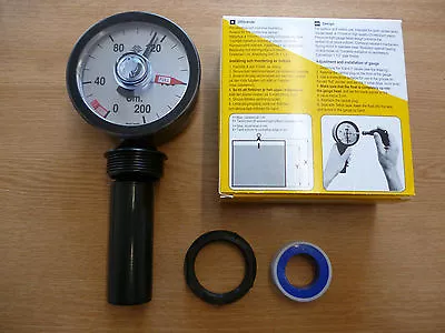 Fully Adjustable Float Gauge IBC Tap Adaptor Tank Fitting Oil Water Fuel Gauge  • £36.95