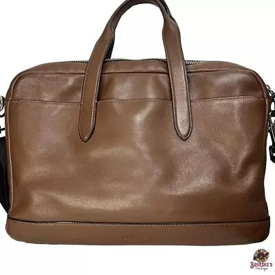 Coach Leather Laptop Bag • $79