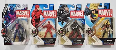 Marvel Universe - Archangel/Daredevil/Blade/Ms. Marvel - 4 Figs - 3.75inch • $99.99