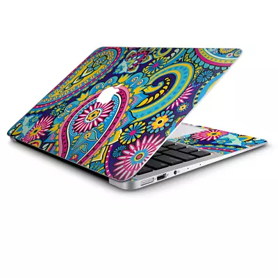 Skin Wrap For Macbook Air 11 Inch  Colorful Paisley Mix • $14.98