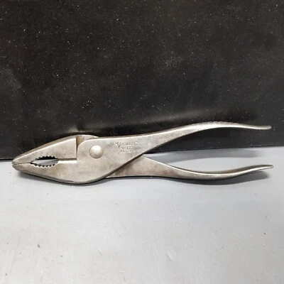 $28.90 • Buy Vintage Vacuum Grip No.137 Slip Joint Pliers W/ Cutters Pre-Snap On
