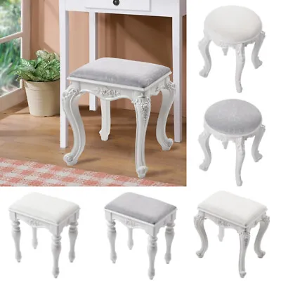 £28.95 • Buy Dressing Table Stool Makeup Vanity Chair Soft Seat Bench Velvet Piano Bar Stool