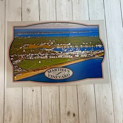 Oak Bluff MA Massachusetts Martha's Vineyard Aerial View Postcard Souvenir • $5.89