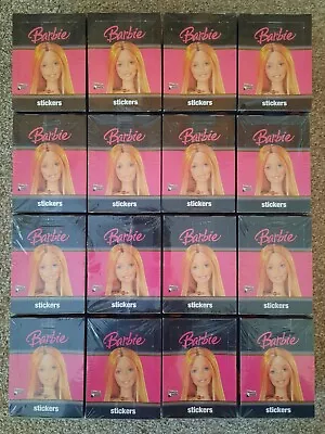 Topps Merlin Stickers Lot Barbie 16 Display Sealed Boxes 800 Packets 2005 Mattel • $500