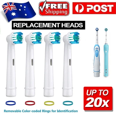 $21.99 • Buy New Replacement Toothbrush Electric Brush Heads For Oral B Precision Clean Teeth