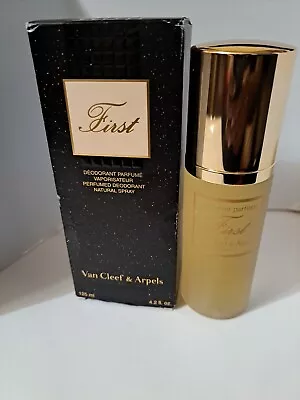 Van Cleef Arpels First  125 Ml/4.2 Oz Rare Discontinued Vintage Perfume • $275