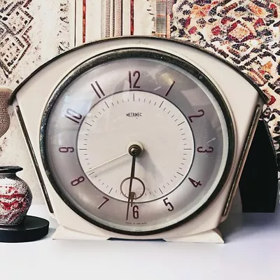 Vintage 80s Metamec Mantle Clock • £30