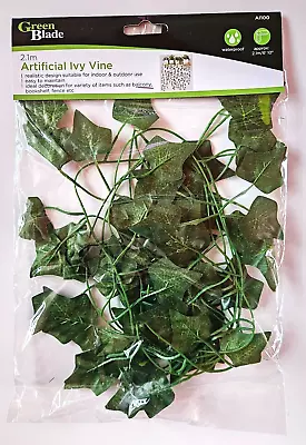 Artificial Ivy Garland Fake Vine Trailing Leaf Hanging Plant Foliage 2.1M Length • £2.75