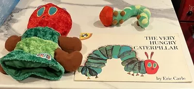 Hungry Caterpillar Hand Puppet Small Plush & Book • £9.99