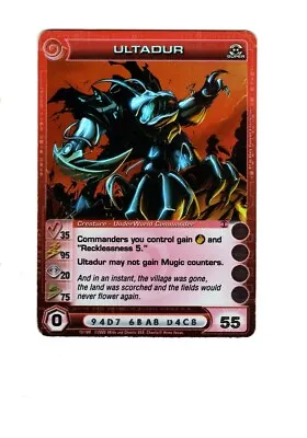 Chaotic Creature Card Underworld Super RARE Ultadur Low • $4.75