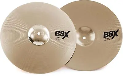 Sabian B8X Hi-hat Cymbals - 14-inch (2-pack) Bundle • $369.98