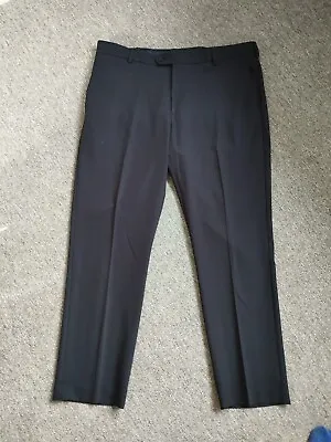 Men Farah Classic Size W40 L31 Navy Blue Suit Trousers • £7