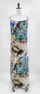 Miaou Women's Thias All Over Vintage Print Maxi Strap Dress Sz 3XL • $250