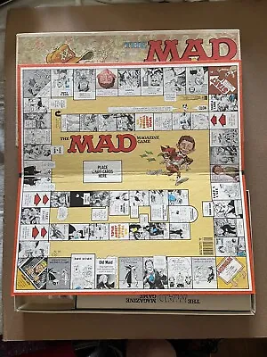 The Mad Magazine Game From Parker Brothers 1979 Board Game VG Shipping Included • $34.90