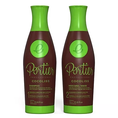 Portier Cocoliss Coconut Professional Straightening Keratin Treatment 34oz 1L • $65.99