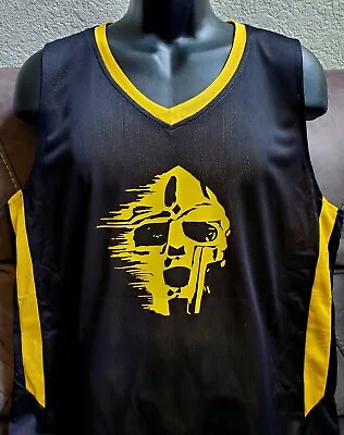 MF Doom Melting Face Custom Basketball  Hip Hop Jersey XL. Optional Sizes Avai!  • $30