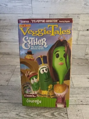 VeggieTales Esther Girl Who Became Queen VHS Video Tape Christian Lesson Courage • $5