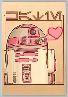 Postcard R2-KT Droid Star Wars Women Of The Galaxy Artist Karen Hallion • $3.99