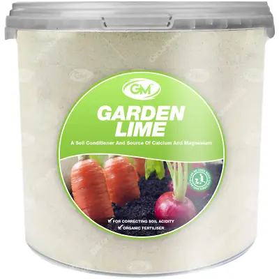 GroundMaster Garden Lime Nutritious Outdoor Plant Year Round Fertiliser In Tubs • £18.99