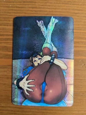 $12.99 • Buy Chun Li Street Fighter Sexy Anime Waifu Doujin Sparkle Foil Card