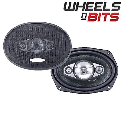 Brand New J-Audio 2x350 Watt 6 X9  Inch 4 Way Car Rear Parcel Shelf Speakers • £25.99