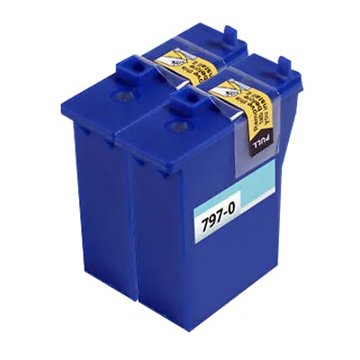 £9.25 • Buy 2 Blue Ink Cartridge For Pitney Bowes DM50 DM55 K700 K721