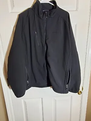 $25.99 • Buy Port Authority Jacket With Oracle Logo Full Zip Mens Size 2XL Black