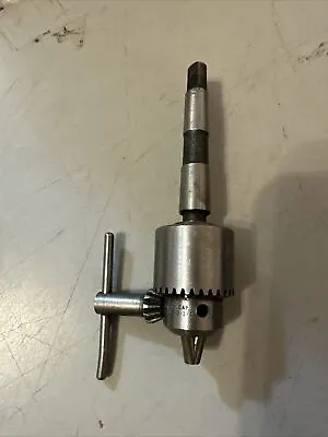 Jacobs 1/4  Micro Drill Chuck #1A Morse Taper  1 MT Arbor Metal Lathe Tool • $39.99