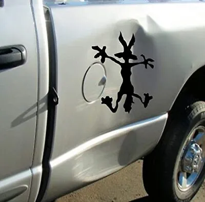 Wile E Coyote Splat Vinyl Sticker Decal For Car Window Great For Dents • $4.24