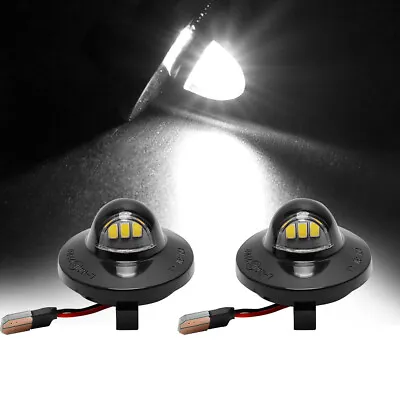 $8.99 • Buy 2Pcs LED License Plate Light Assembly Lamp Replacement For Ford F150 F250 F350