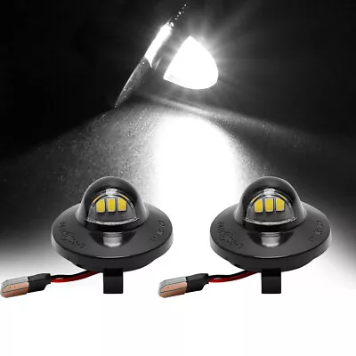 2Pcs LED License Plate Light Assembly Lamp Replacement For Ford F150 F250 F350 • $9.69