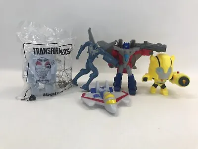 Transformers Mcdonald's Toys Lot Of 5 - Bumblebee Optimus Prime Starscream • $8