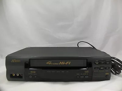 RESTORED Philips SV2000 SVB106AT21 VCR 4 HEAD HI FI VHS VCR *SEE VIDEO* • $49.99