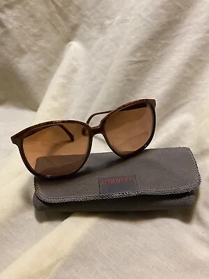 SERENGETI DRIVERS 6204J CORNING OPTICS ROSE Traditional Sunglasses W/Case • $75