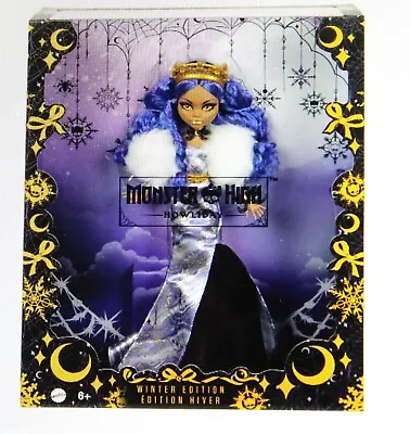 2023 Mattel HNF97 Monster High Howliday Winter Edition Clawdeen Wolf Doll New • $33.91