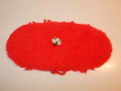 $13.65 • Buy Vintage Barbie Mattel Suzy Goose Red Furry Rug For The Vanity