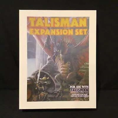 Talisman 2nd Edition Game THE EXPANSION 100% Complete & EXC! 1986 (NO POSTER) • £67.55