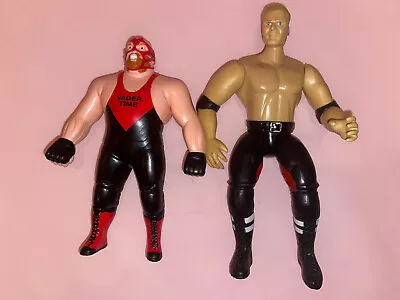 Big Van Vader Time WWF / WWE Bend Ems Just Toys &  Jakks Triple H Wrestlers 6” • $14.99