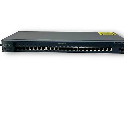 Cisco Fasthub 400 Series 24-port 10/100 Managed Hub- WS-C424 • $49.99