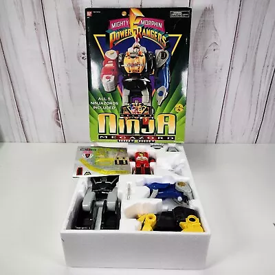 Mighty Morphin Power Rangers Deluxe Ninja Megazord Preowned EUC With Box • $240