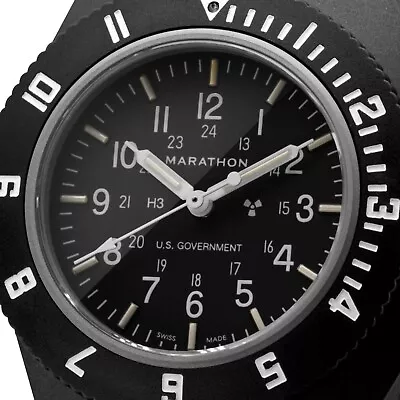 US Government Pilot Navigator Aviation Watch Marathon: Sapphire Crystal • $335.96