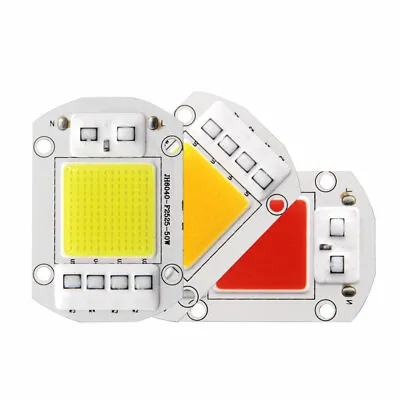 50W Full Sepctrum LED COB Chip Plant Grow Light Bulbs Hydroponic AC 110V 220V • $3.47